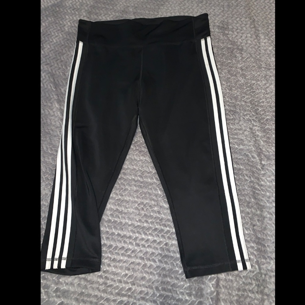 Black Adidas Capris